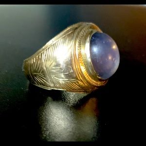 18k mens ring